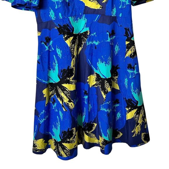 NWT Christopher John Rogers for Target 8  Floral Puff Sleeve babydoll Dress - Picture 7 of 12